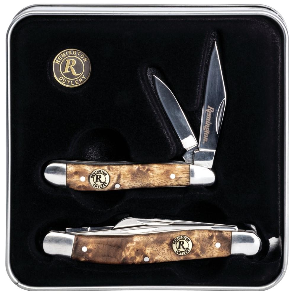 Remington Bob Whites Tin Collector Gift Set Folding Knives 2/ct - Remington