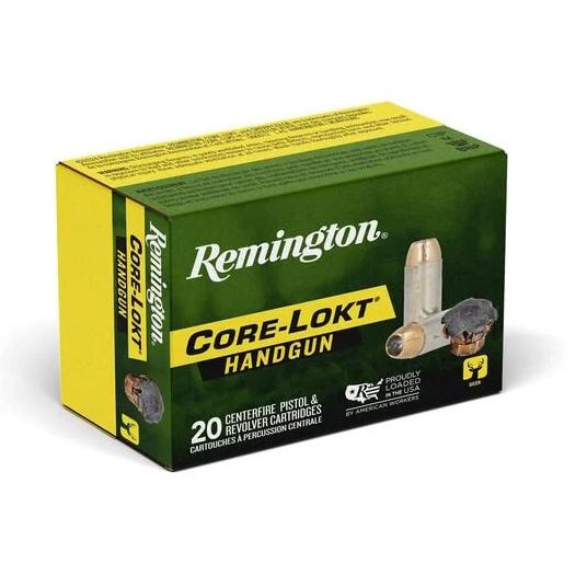 Remington Core-Lokt Handgun Ammunition .357 Rem Mag 180gr SJHP 20/ct - Remington