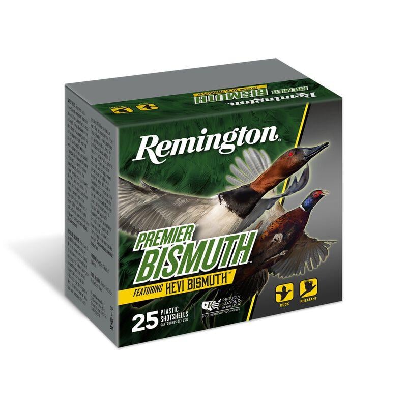 Remington Premier Bismuth Shotshells 20 ga 3 in 1-1/4oz #2 1400 fps 25/ct - Remington