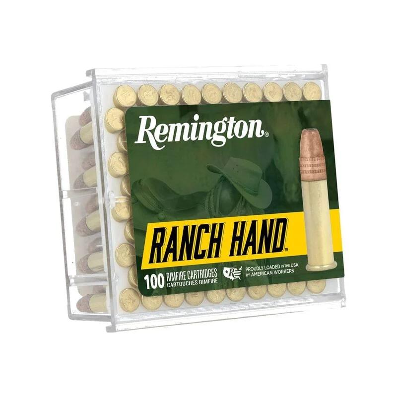 Remington Ranch Hand Rimfire Ammunition .22LR 38gr PHP 1340 fps 100/ct - Remington