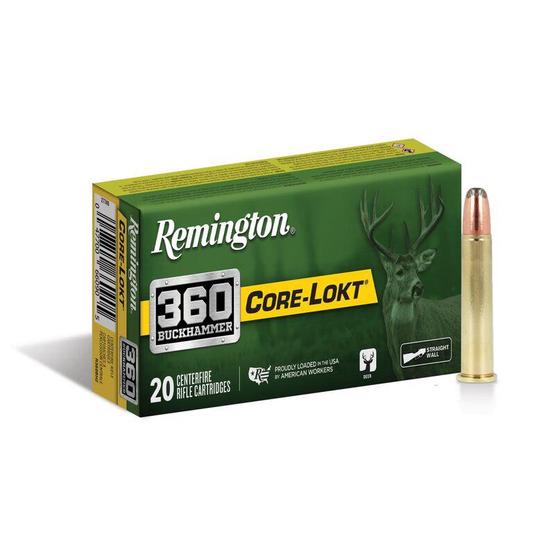 Remington Core-Lokt 360 BHMR 220 gr Ammo SPCL - 20rds - R27743 - Remington