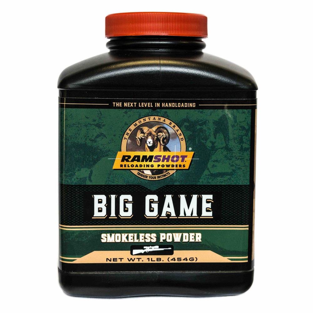 Ramshot Big Game Rifle Powder 1 lb - Ramshot