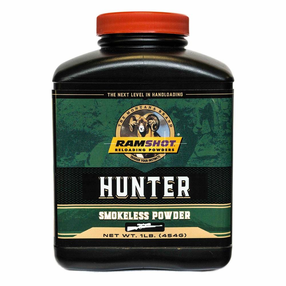 Ramshot Hunter Spherical Rifle Powder 1 lbs - Ramshot