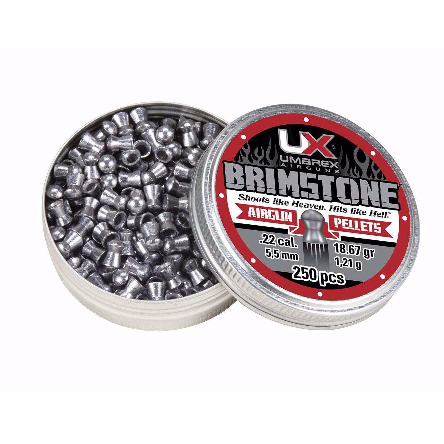 Umarex UX Brimstone Pellets .22 TITAN (weight 18.67 gr) 250 ct - Umarex