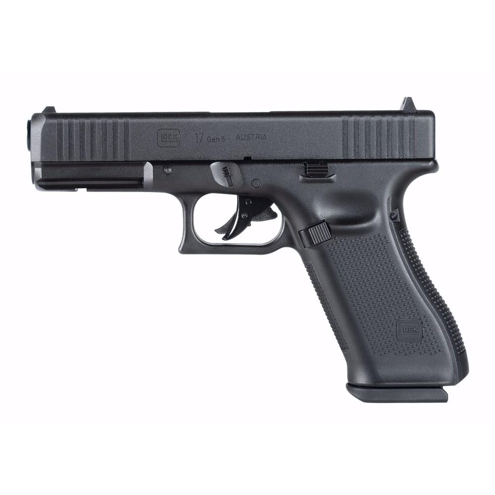 Umarex Glock 17 Gen5 Airgun Pistol .177 cal 20-Shot Magazine 4.5" Barrel Black - Umarex