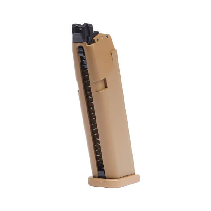 Umarex GLOCK™ 19X Gen5 Blowback Airgun Magazine - Coyote Airsoft 6mm BB 20/rd - Umarex