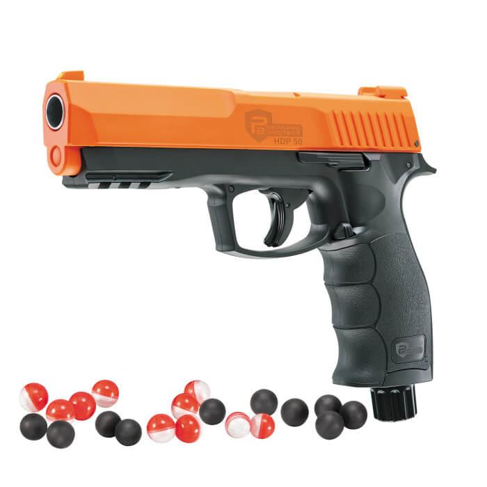 Umarex Prepared2Protect Pepper Pistol .50 cal Orange and Black with 10 Dummy Rounds and 10 Pepper Rounds - Umarex