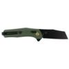 SOG Knives Diverge XR Folding Knife 3" Sheepsfoot Blade Black and Forest Green Blister Pack