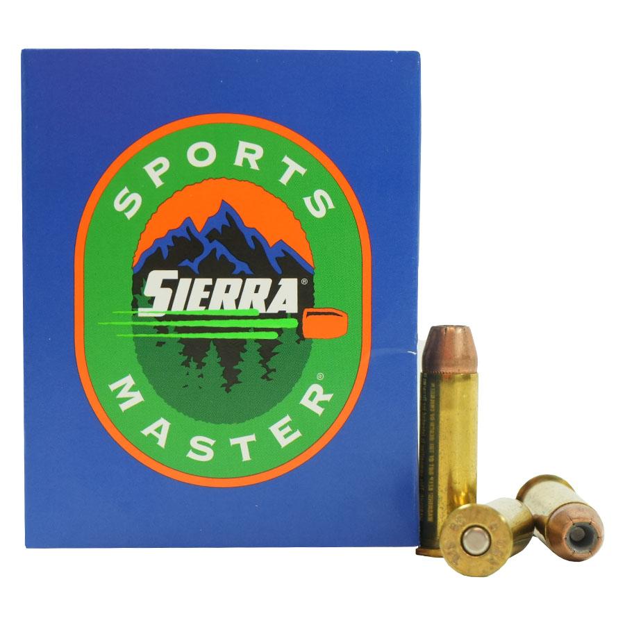 Sierra Sports Master Handgun Ammunition .38 Spl 125gr JHP 20/ct - Sierra