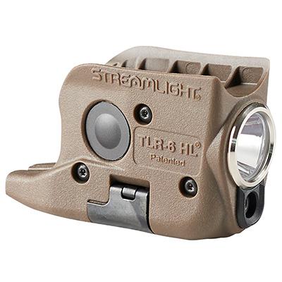 Streamlight TLR-5 HL Weapon Light with Red Laser for Glock 42/43/48 FDE - Streamlight