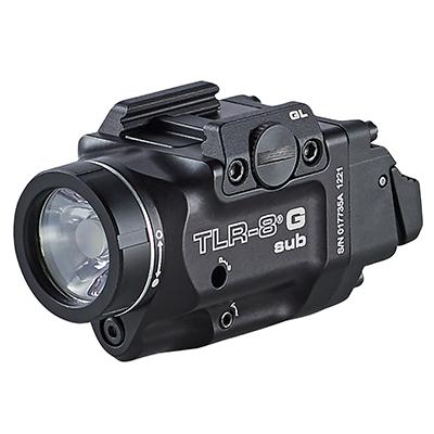 Streamlight TLR-8 G Sub Gun Light with Green Laser for Glock 43/48 MOS - Streamlight