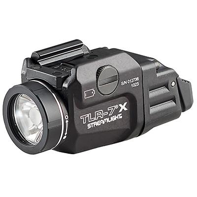 Streamlight TLR-7 X USB Weapon Light with Paddle Switches, Key Kit and Battery Black - Streamlight