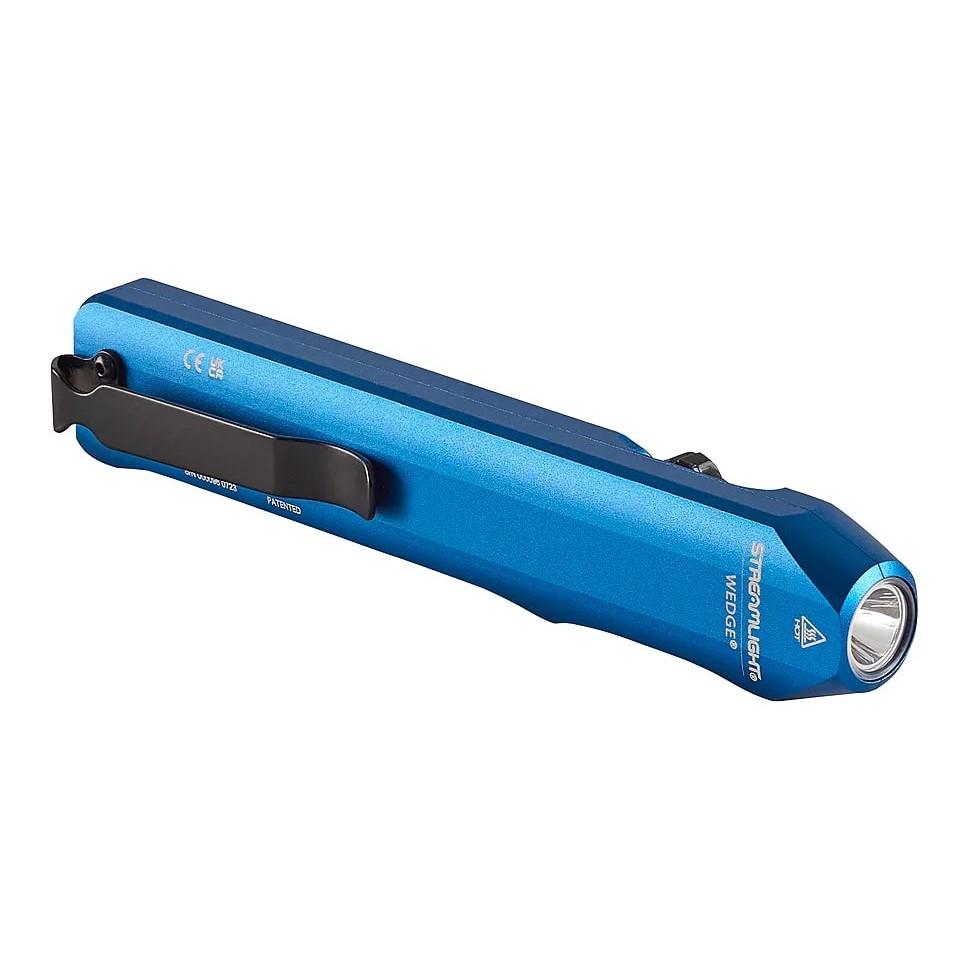 Streamlight Wedge Slim Everyday Carry Flashlight 300 Lumens Blue - Streamlight