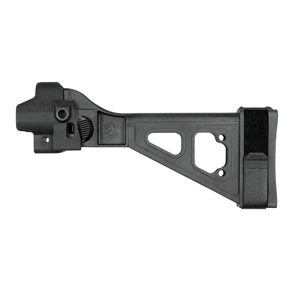 SB Tactical SBT5-22 Side Folding Brace for HK MP5 Black - SB Tactical