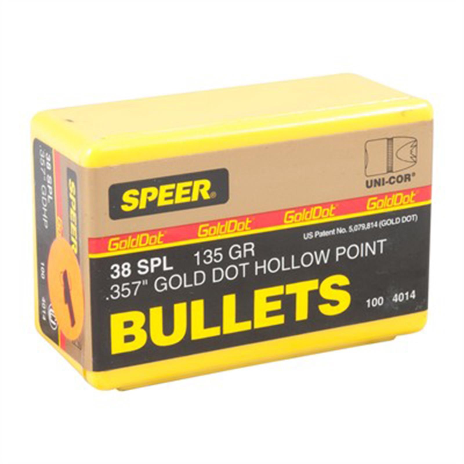 Speer Gold Dot Personal Protection Handgun Bullets .44 cal .429" 210 gr GDHP 100/ct - Speer