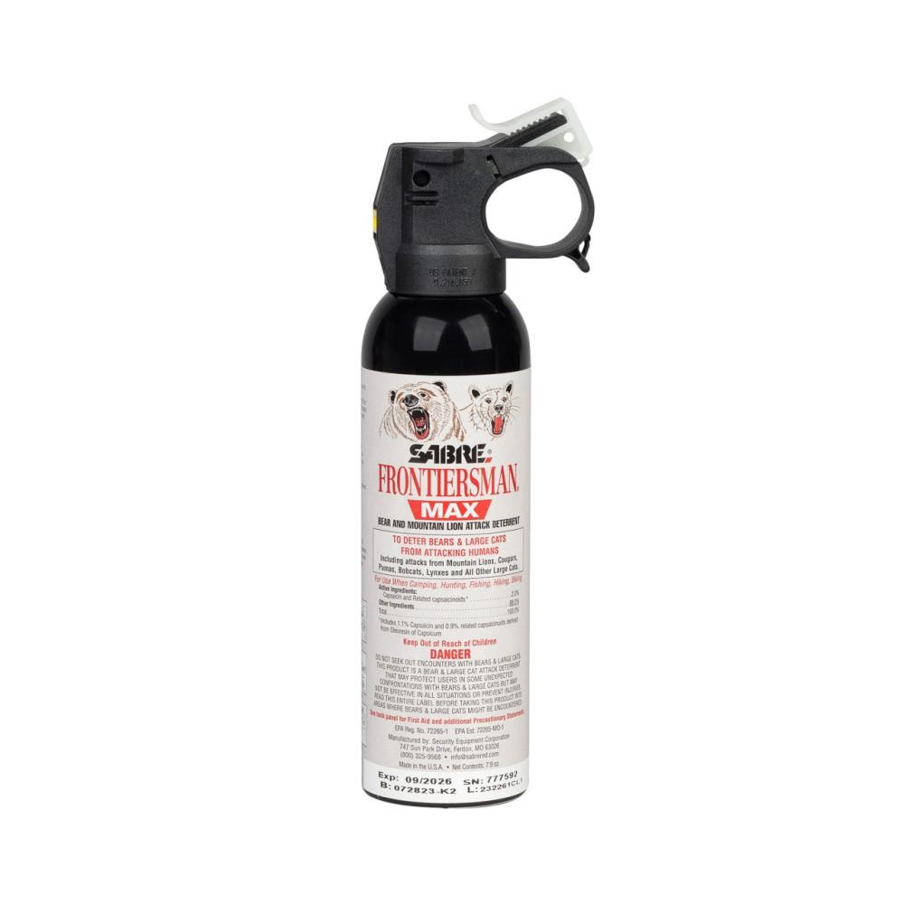 Sabre Frontiersman Max Bear and Mountain Lion Spray 7.9 oz - Sabre