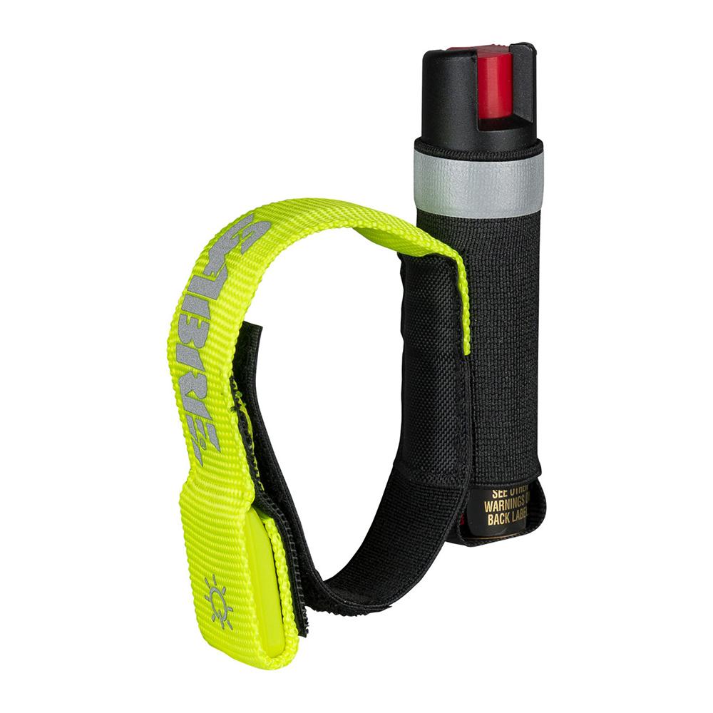 Sabre Runner Pepper Gel with LED Adjustable Reflective Hand Strap - Sabre