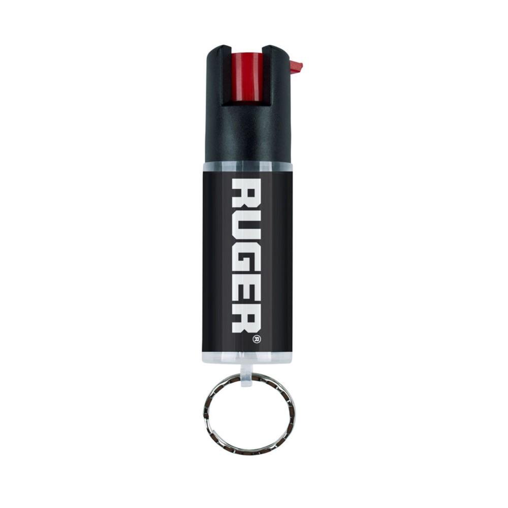 Sabre Ruger Pepper Spray with Key Ring in Small Clam - Sabre