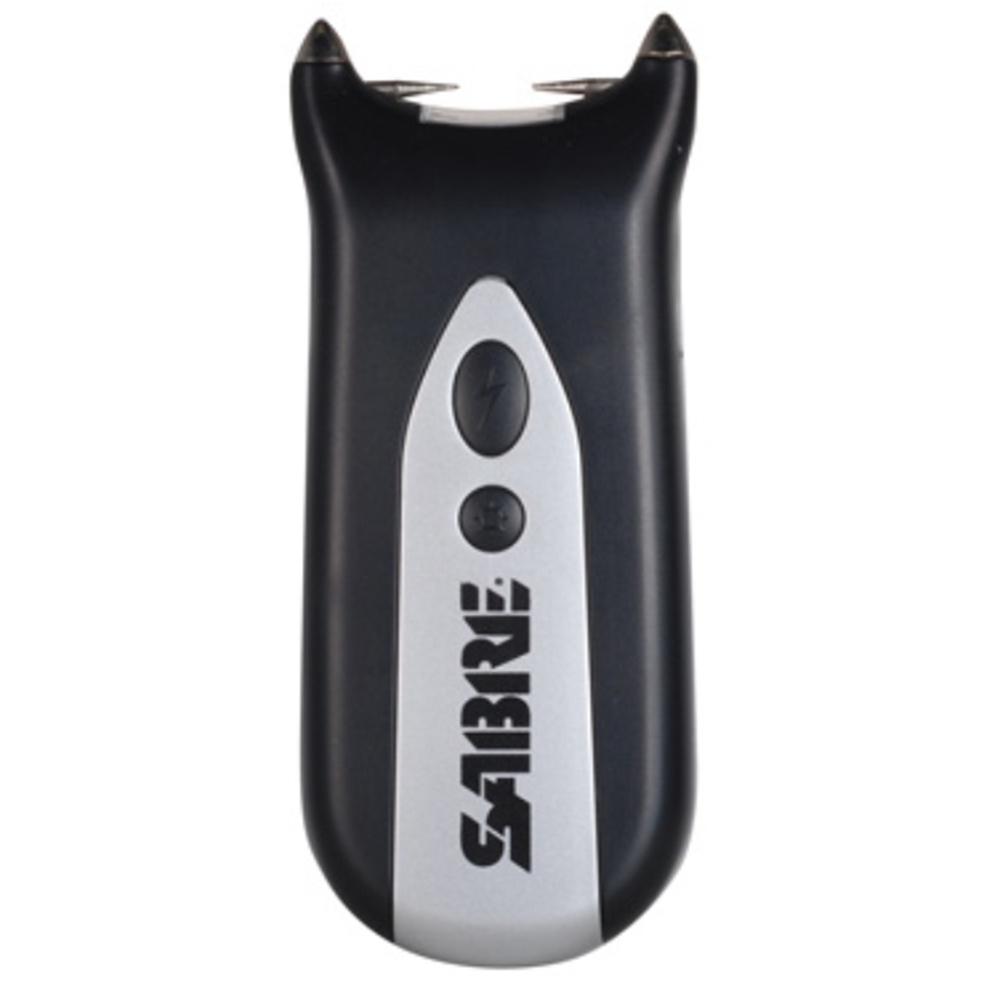 Sabre 800,000 Volt Stun Gun with Holster - 4.75"x2"x1" LED Light Purple - Sabre