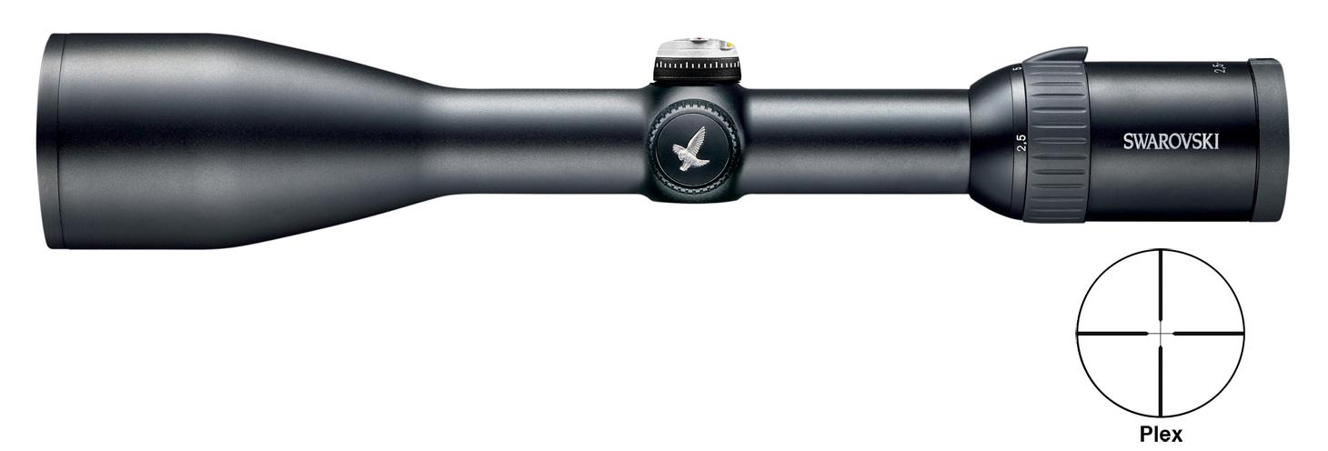 DEMO Swarovski Z6 Rifle Scope - 2.5-15x56mm Ballistic Turret Plex 49.5-8.1' 95mm Matte - Swarovski