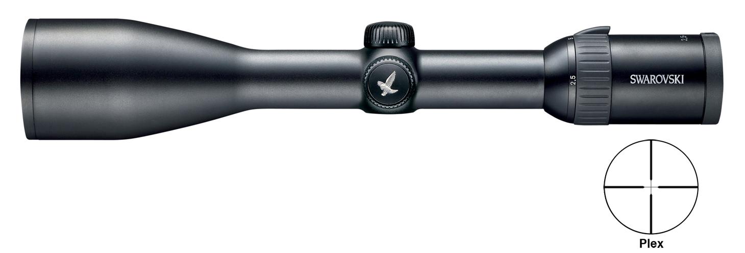 Swarovski Z6 Rifle Scope - 2.5-15x56mm Plex 49.5-8.1' 95mm Matte - Swarovski