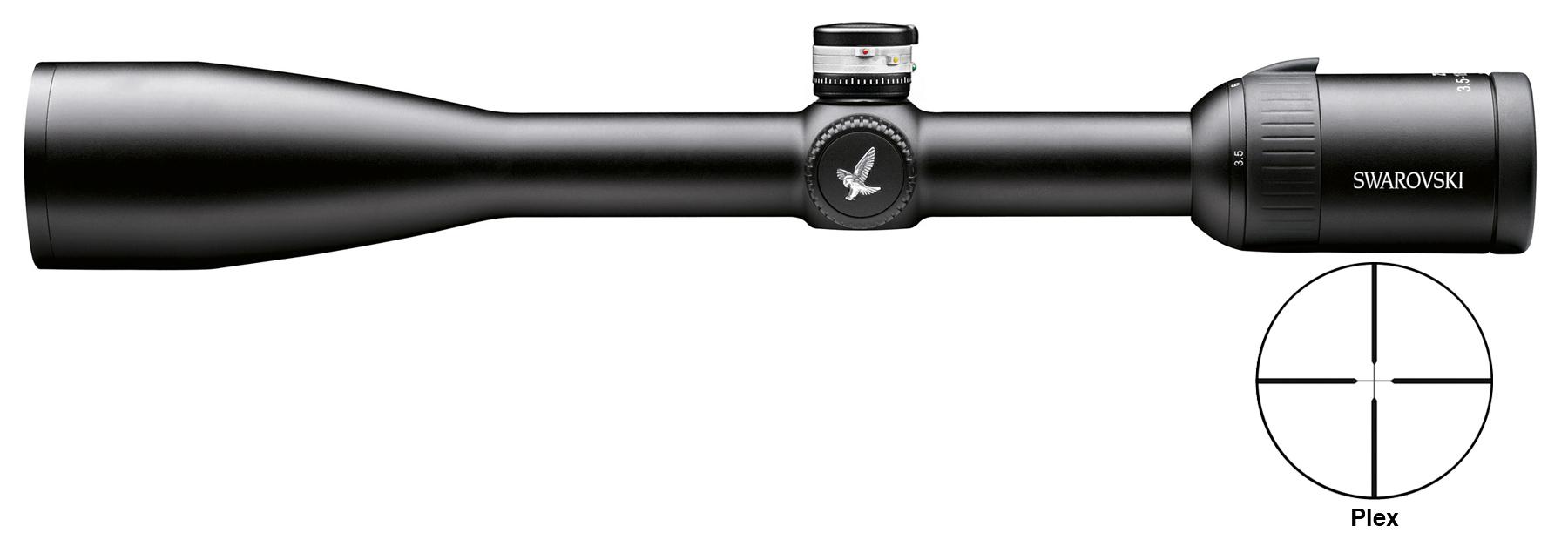 DEMO Swarovski Z5 Sheep Hunter Rifle Scope 3.5-18x44 1" SFP Parallax Ballistic Turret Plex Non-Illum - Swarovski