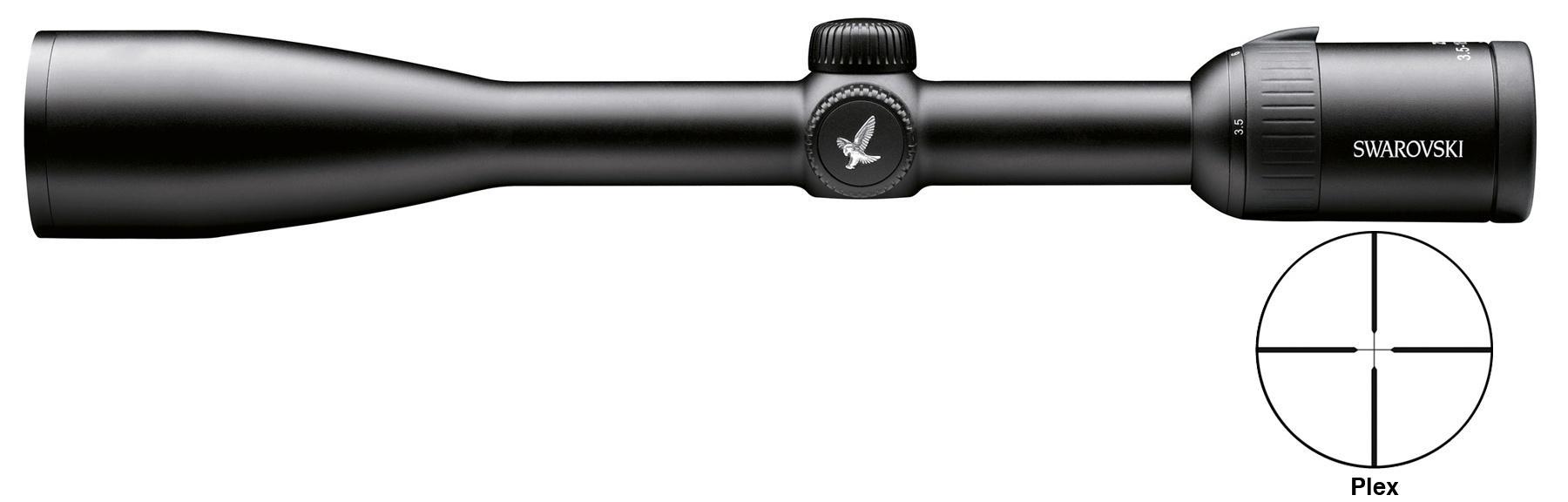 Swarovski Z5 Series Rifle Scope 3.5-18x44 1" SFP Plex Non-Illum - Swarovski