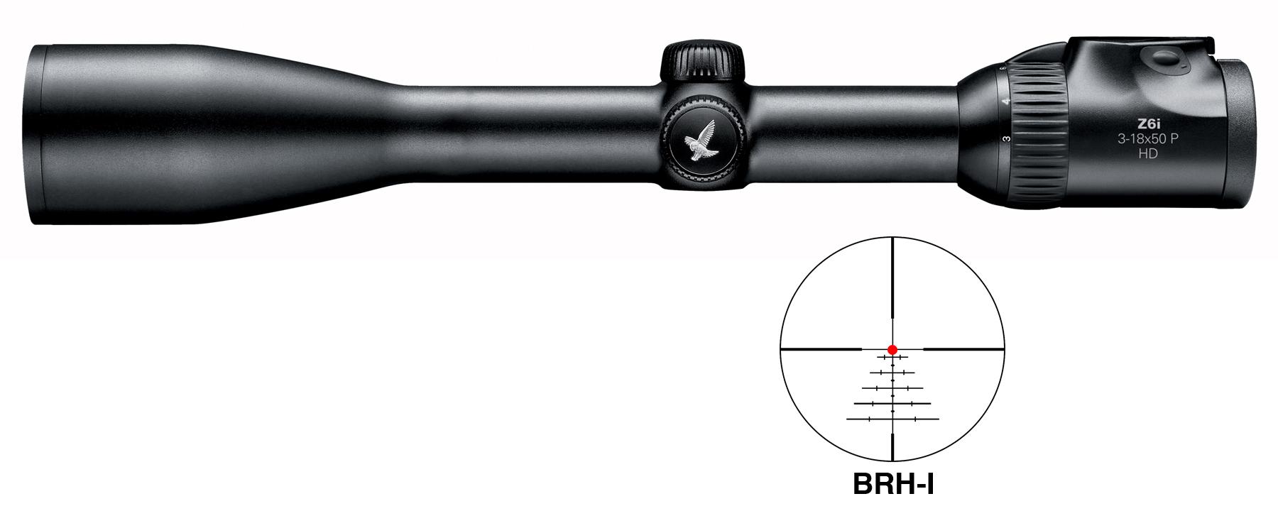 DEMO Swarovski Z6i Rifle Scope - 3-18x50mm - Illuminated BRH-I Reticle - Swarovski