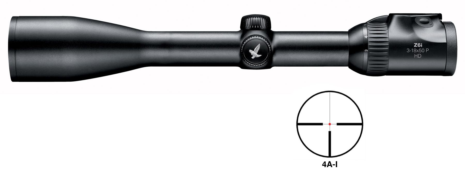 DEMO Swarovski Z6i 2nd Generation Rifle Scope - 3-18x50 30mm SFP 4AI - Swarovski