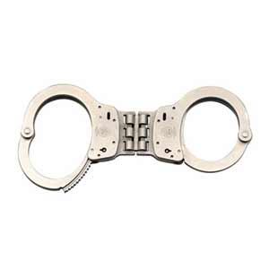 Smith & Wesson Handcuffs - Hinged Nickel Standard - Smith & Wesson