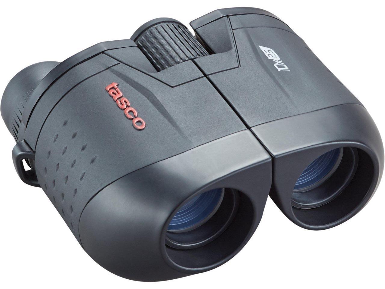 Tasco Essentials Porro Binocular 10x25mm Black Porro MC Box 6L - Tasco