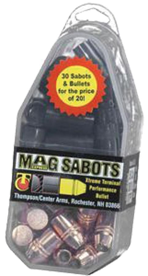 Thompson Center Mag Express Sabots XTP Bullets .50 cal 300 gr JHP 30/ct - Thompson Center