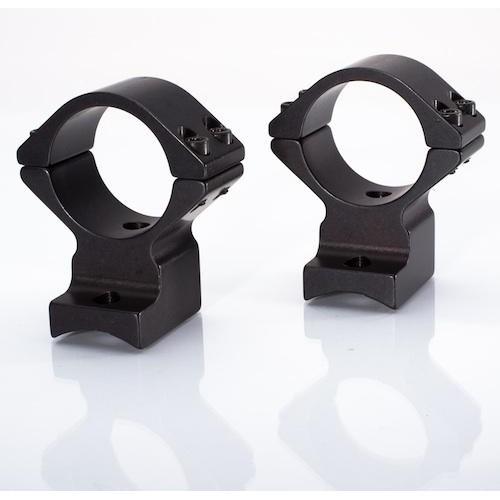 Talley Weatherby 307 Scope Rings 30mm Low Black - Talley