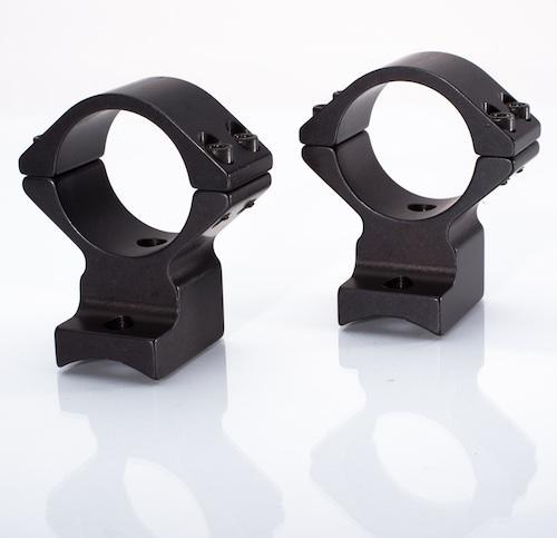 Talley 2-Piece Rings & Base Combo Savage Round Receiver Accutrigger- A17/A22/AXIS 8-40 Screw 30mm Med - Talley