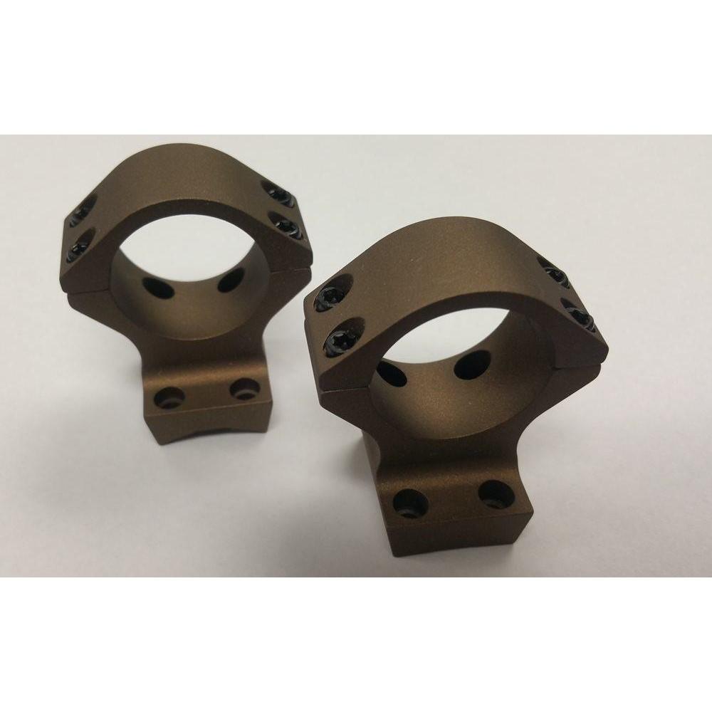 Talley Browning X-Bolt Scope Mounts 30mm Low 20 MOA Long/Magnum Burnt Bronze - Talley