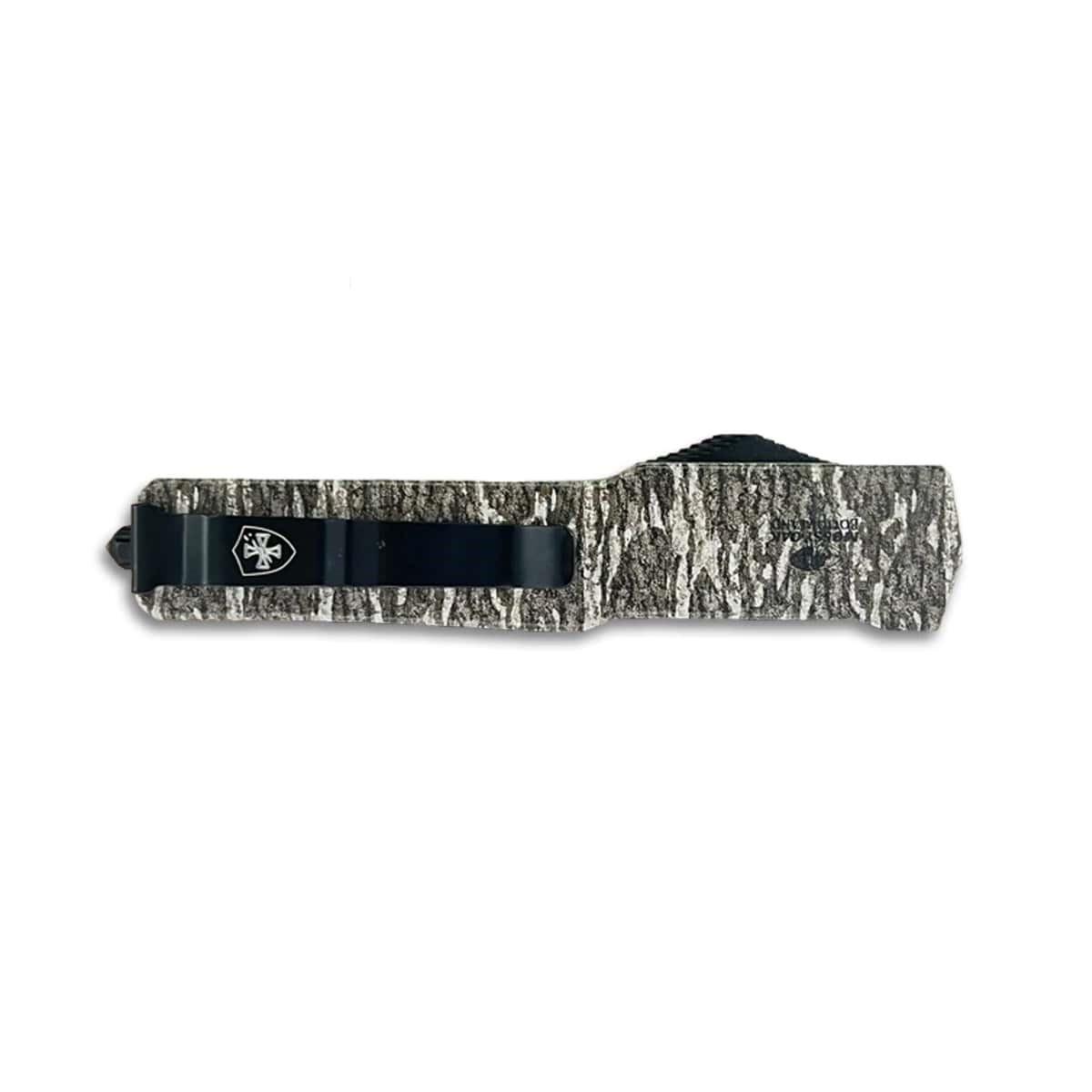 Templar Knife Premium Weighted Small Knife 3-1/8" D2 Dagger Blade Mossy Oak Bottomland - Templar Knife