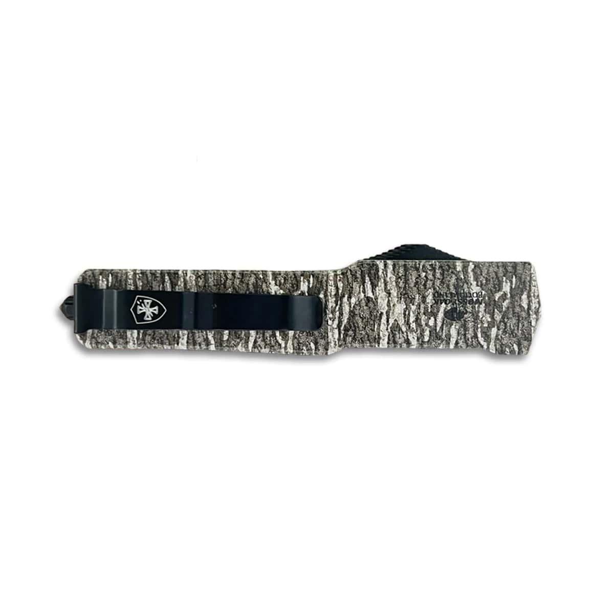 Templar Knife Premium Weighted Small Knife 3" D2 Tanto Blade Mossy Oak Bottomland - Templar Knife