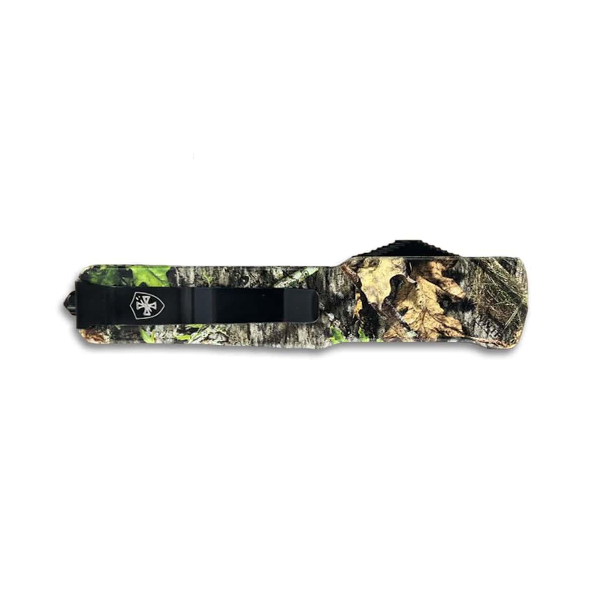 Templar Knife Premium Weighted Small Knife 3-1/8" D2 Dagger Blade Mossy Oak Obsession - Templar Knife