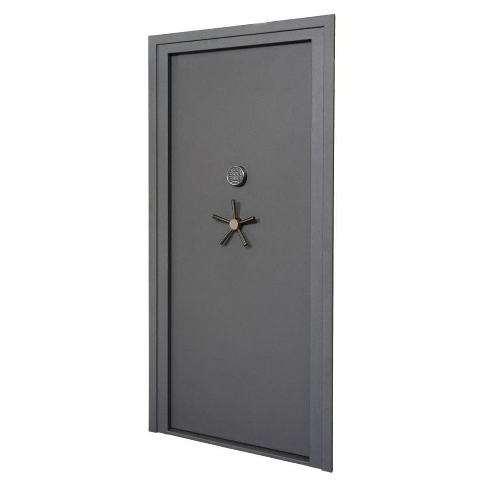 SnapSafe Premium Vault Door 36" x 81" Dark Grey - Snap Safe