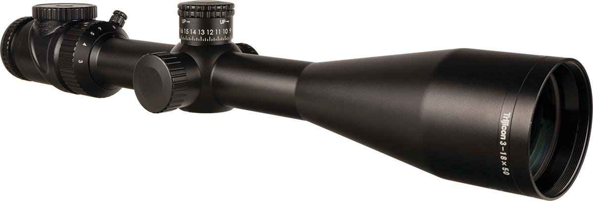 AccuPoint 3-18x50 Riflescope MOA Ranging Reticle with Green Dot, 30mm Tube - Trijicon