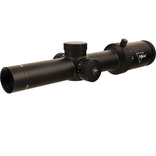 Trijicon Credo 1-4x24 (SFP) 30mm Rifle Scope w/Green BDC Segmented Circle Low Capped Adjusters - Trijicon