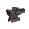 Trijicon 1.5x16S Compact ACOG Rifle Scope Green Ring & 2 MOA CDR Illuminated Black with Mount
