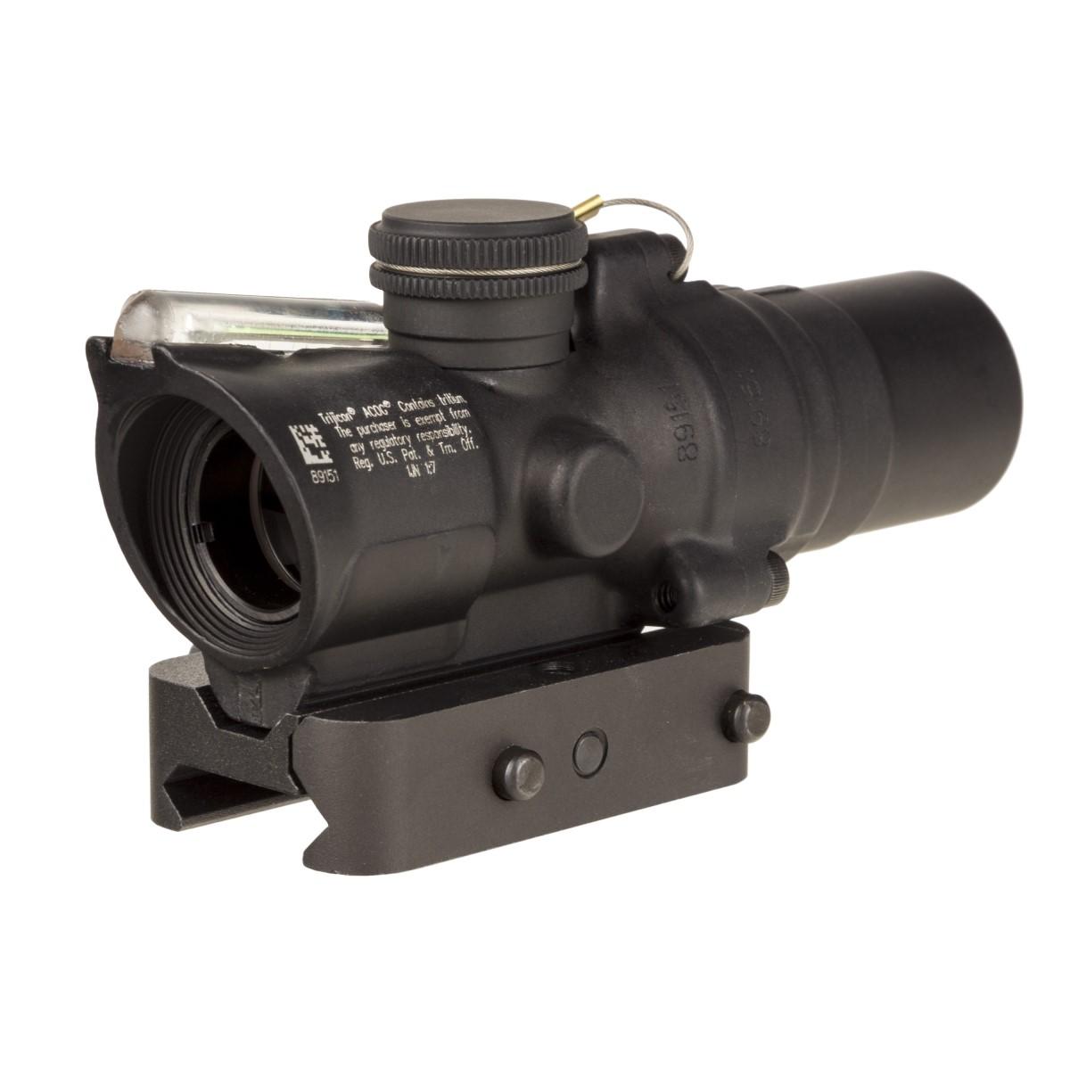 Trijicon Compact ACOG 1.5x16S Rifle Scope Low Height Green Ring & 2MOA CDR Illuminated Black w/ Mount - Trijicon