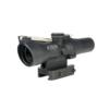 Trijicon Compact ACOG 1.5x24 Rifle Scope Amber 8 MOA Triangle Reticle Illuminated Black w/ Mount