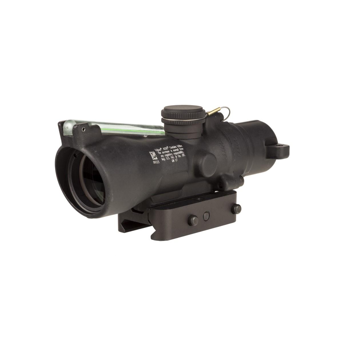 Trijicon Compact ACOG 3x24 Rifle Scope Low Height Green Crosshair .223/55gr. Illuminated Black - Trijicon