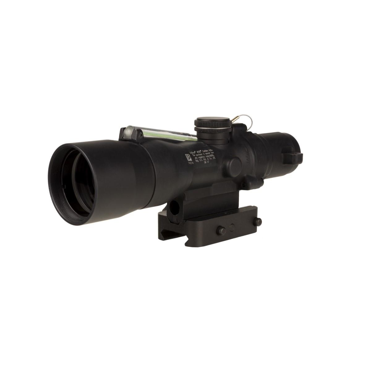 Trijicon Compact ACOG 3x30 Rifle Scope Green Horseshoe/Dot 7.62x39/123gr. Illuminated Black - Trijicon