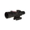 Trijicon Compact ACOG 3x30 Rifle Scope Red Chevron .223/62gr. w/ Mount Illuminated Black