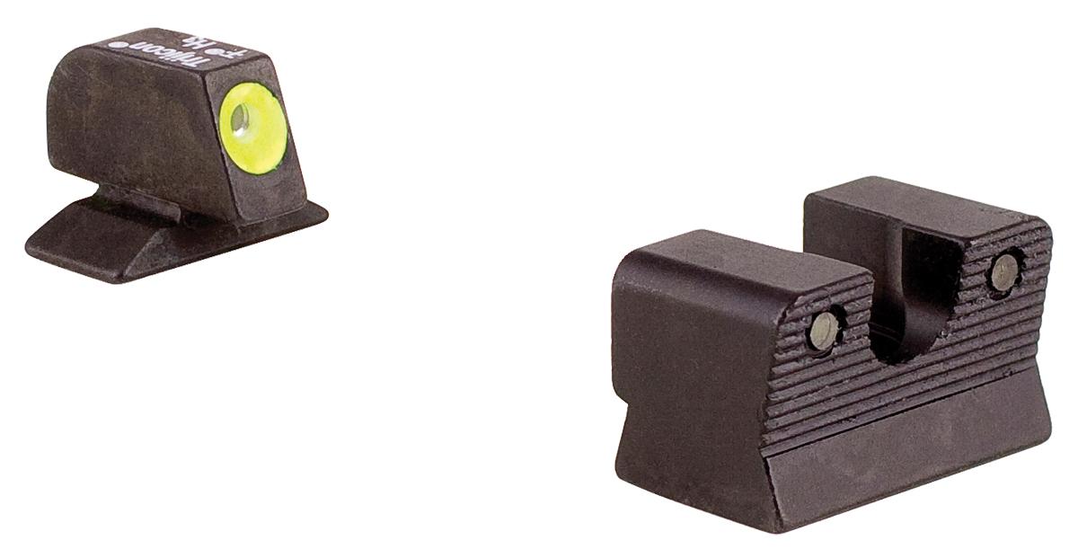 Trijicon Beretta 92/96A HD Night Sight Set - Yellow Front Outline - Trijicon