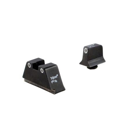 Trijicon Bright & Tough Night Sight Set for Glock 42 & 43 Pistol - Green Front & Green Rear 