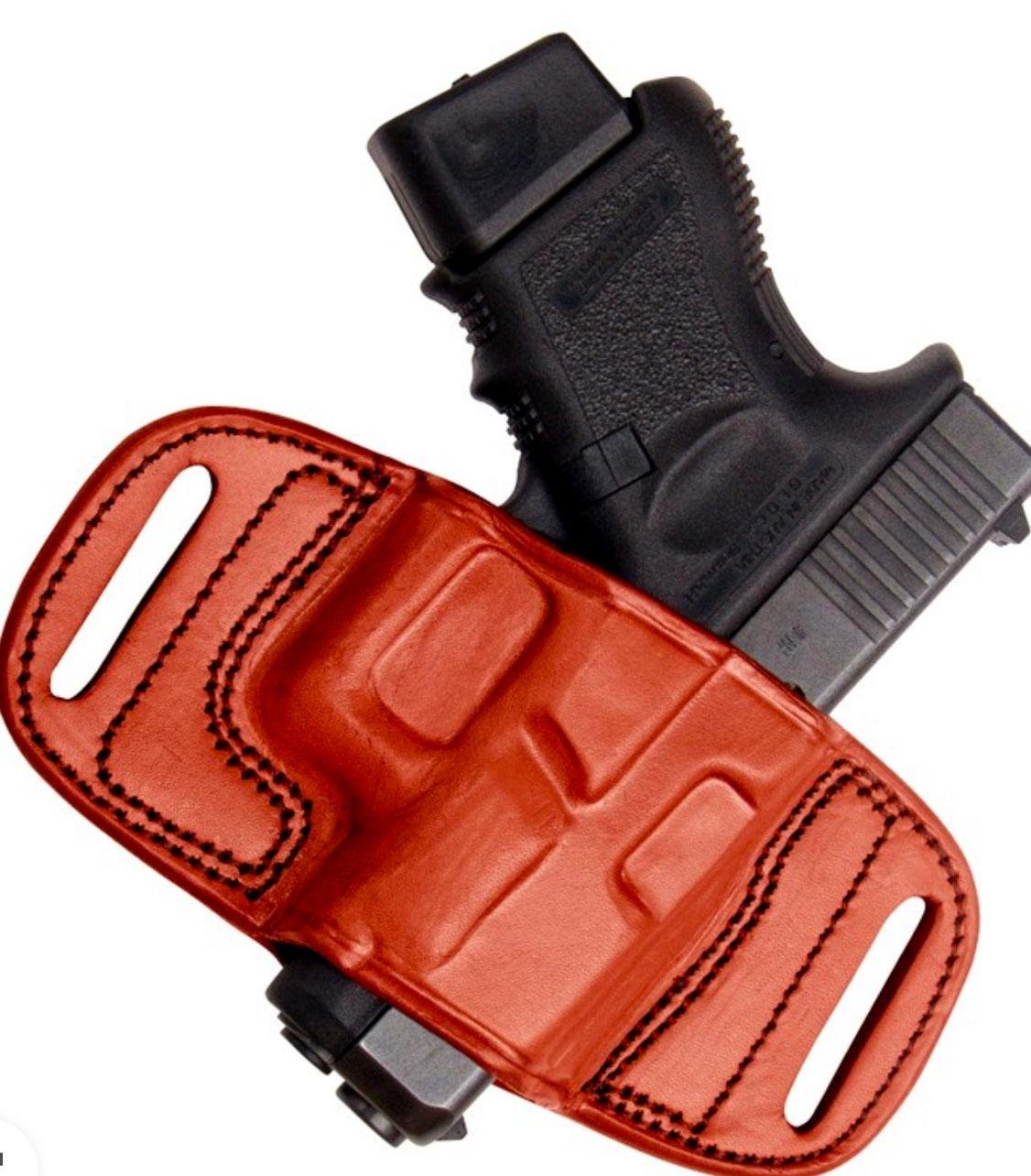 ANNIVERSARY ED QUICK DRAW BELT FOR M&P SHIELD/SNGLE STACK COMP BRWN/RH - 